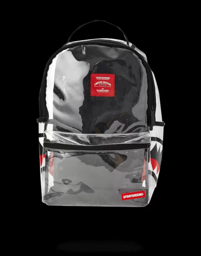 Sprayground BACKPACKS*20/20 VISION DOUBLE CARGO SIDE SHARK