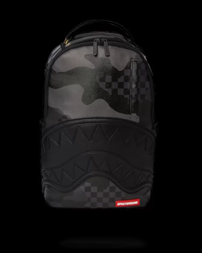 Sprayground BACKPACKS*3AM NEVER SLEEP BACKPACK (DLXV)