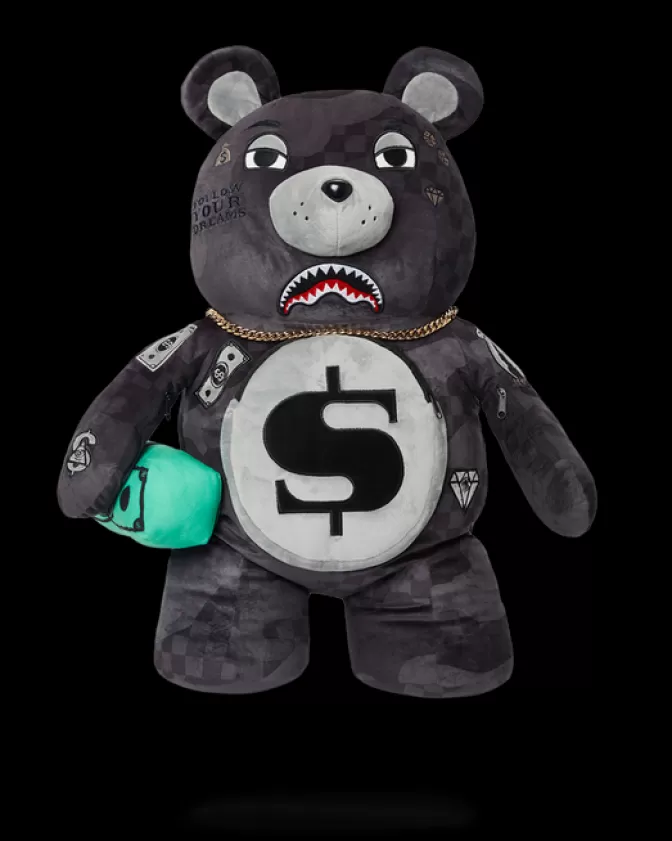 Sprayground TEDDY BEAR BACKPACKS | BACKPACKS*3AM NEVER SLEEP MONEYBEAR TEDDYBEAR BACKPACK