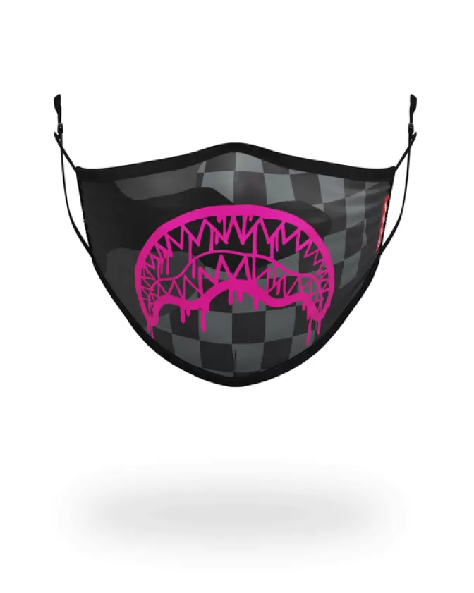 Sprayground FACE MASKS*3AM PINK DRIP FACE MASK