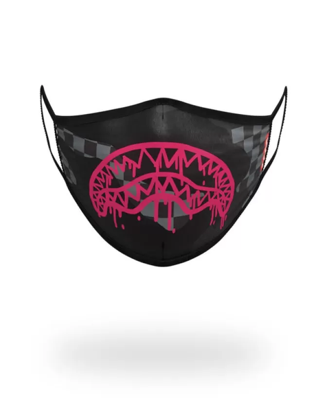 Sprayground FACE MASKS*3AM SHARK FORM-FITTING MASK