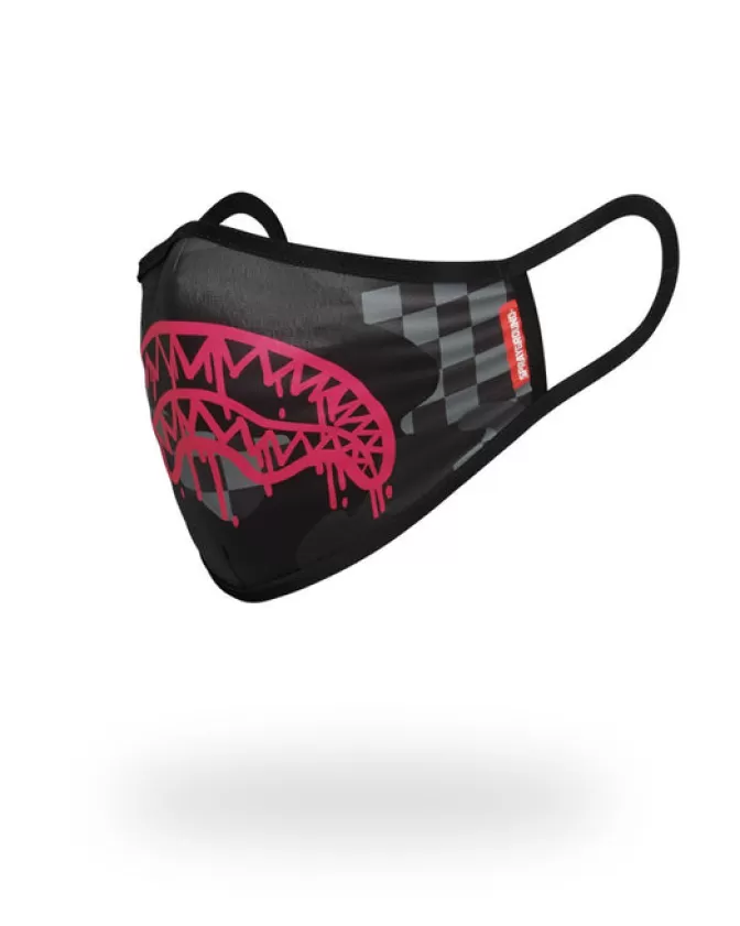 Sprayground FACE MASKS*3AM SHARK FORM-FITTING MASK