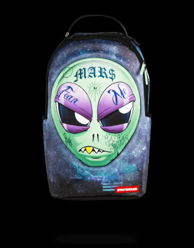 Sprayground BACKPACKS*3D LENTICULAR ALIEN HEAD