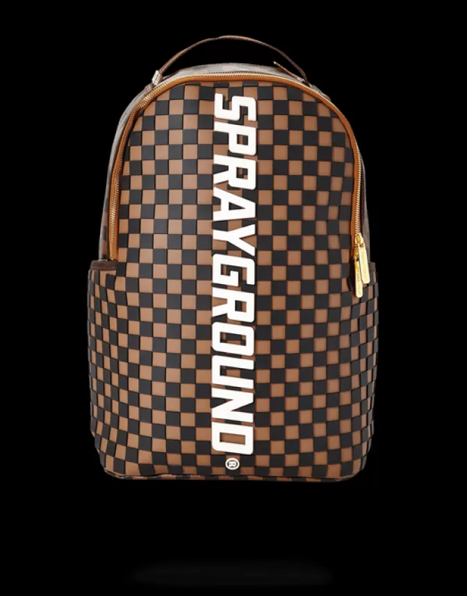 Sprayground BACKPACKS*3D MOLDED RUBBER CHECKERED LOGO