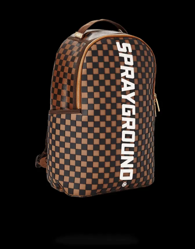 Sprayground BACKPACKS*3D MOLDED RUBBER CHECKERED LOGO