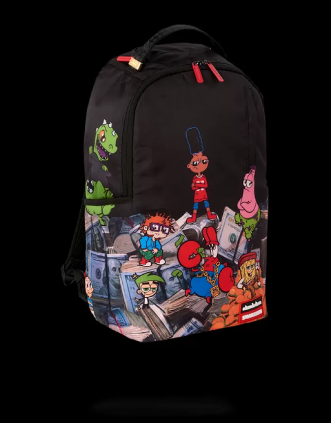 Sprayground BACKPACKS*90'S NICK: MONEY STACKS BACKPACK