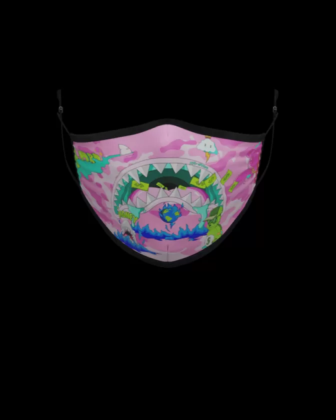 Sprayground FACE MASKS*ADULT DBD LAND FORM-FITTING FACE MASK