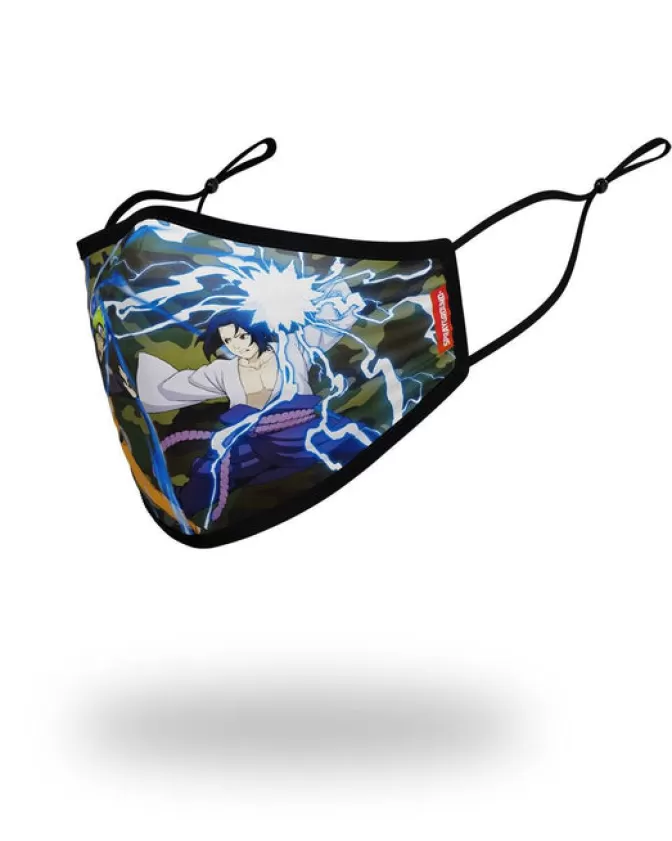 Sprayground ADULT NARUTO VS SASUKE FORM FITTING FACE-COVERING Discount