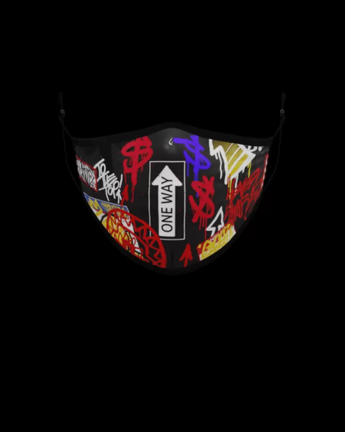 Sprayground FACE MASKS*ADULT ONE WAY FORM-FITTING FACE MASK