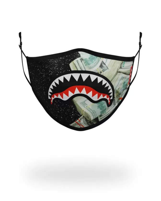 Sprayground FACE MASKS*ADULT PARTY SHARK FORM FITTING FACE MASK