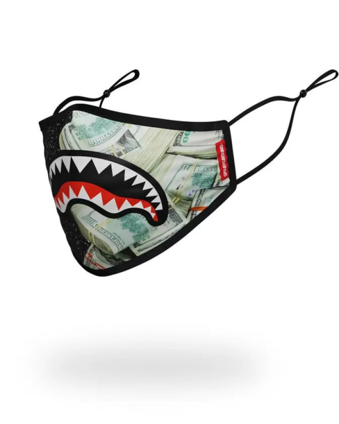 Sprayground FACE MASKS*ADULT PARTY SHARK FORM FITTING FACE MASK