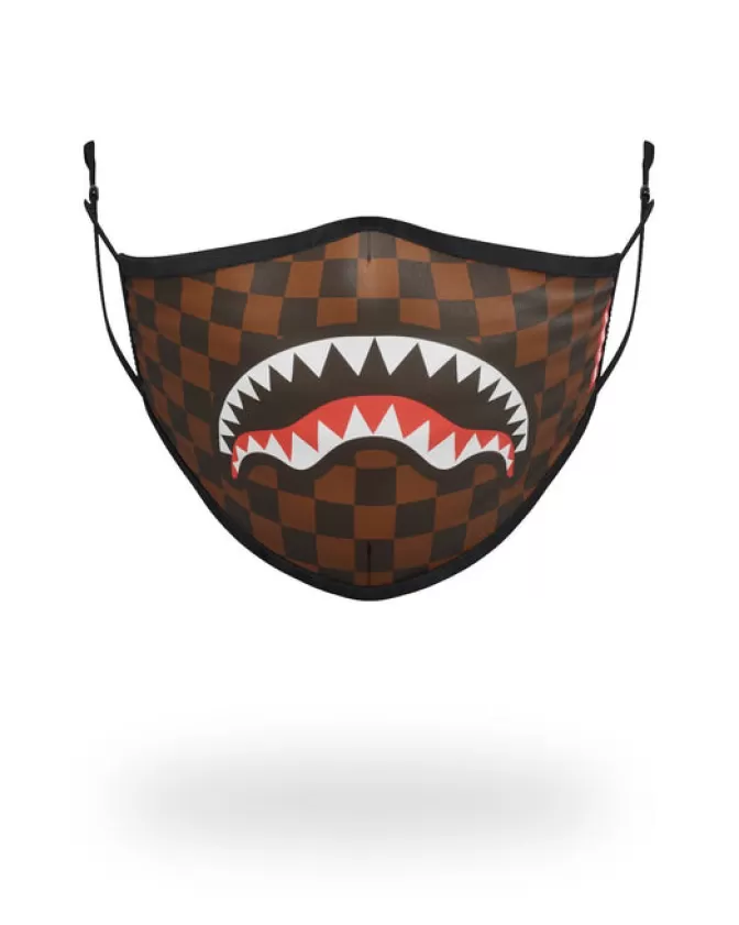 Sprayground FACE MASKS*ADULT SHARKS IN PARIS (ORIGINAL) FORM FITTING FACE MASK