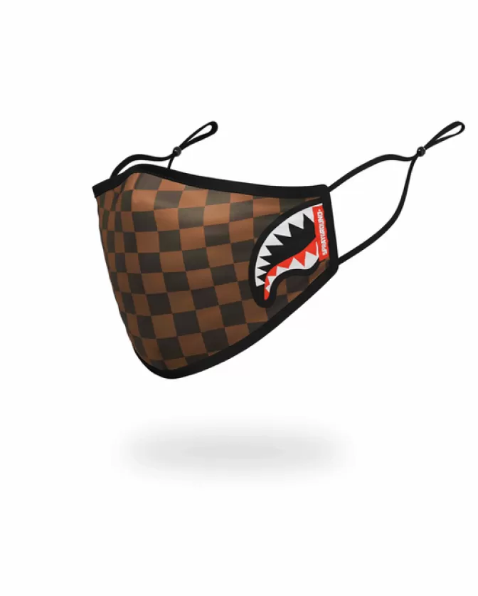 Sprayground FACE MASKS*ADULT SHARKS IN PARIS (SIDE SHARK) FORM-FITTING FACE MASK