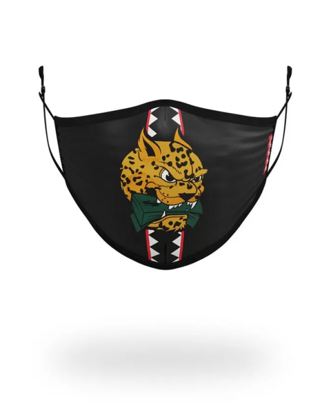 Sprayground FACE MASKS*ADULT SPUCCI LEOPARD FORM FITTING FACE MASK