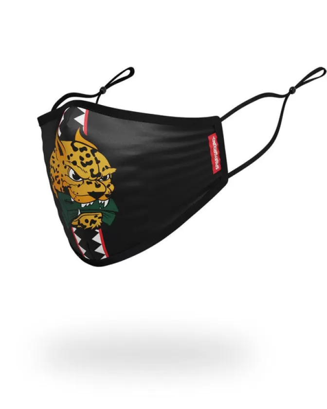 Sprayground FACE MASKS*ADULT SPUCCI LEOPARD FORM FITTING FACE MASK