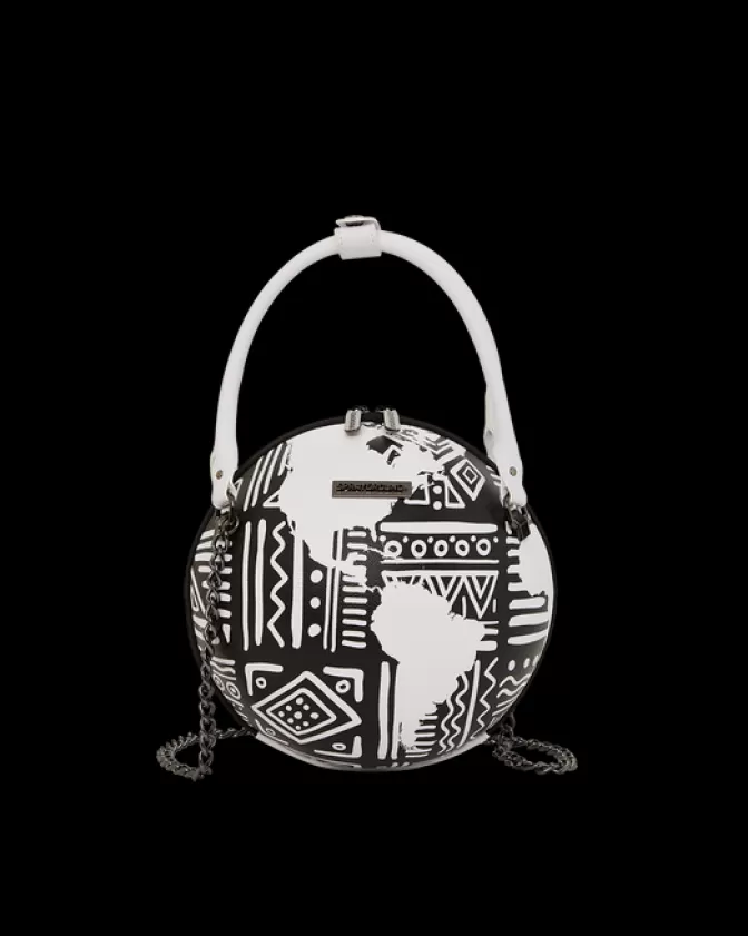 Sprayground HANDBAGS*A.I.8 AFRICAN INTELLIGENCE - ORIGIN STORY GLOBE BAG