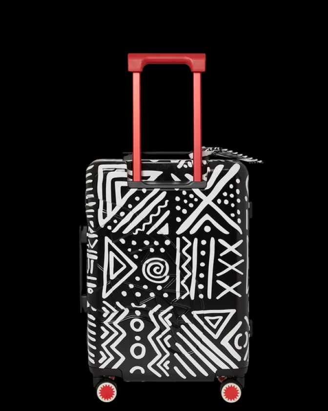 Sprayground A.I.8 AFRICAN INTELLIGENCE - ORIGIN STORY SHARKNAUTICS HARDSHELL CARRY-ON LUGGAGE Sale