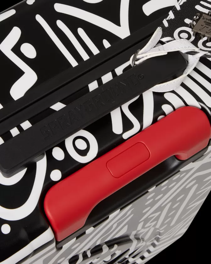 Sprayground A.I.8 AFRICAN INTELLIGENCE - ORIGIN STORY SHARKNAUTICS HARDSHELL CARRY-ON LUGGAGE Sale