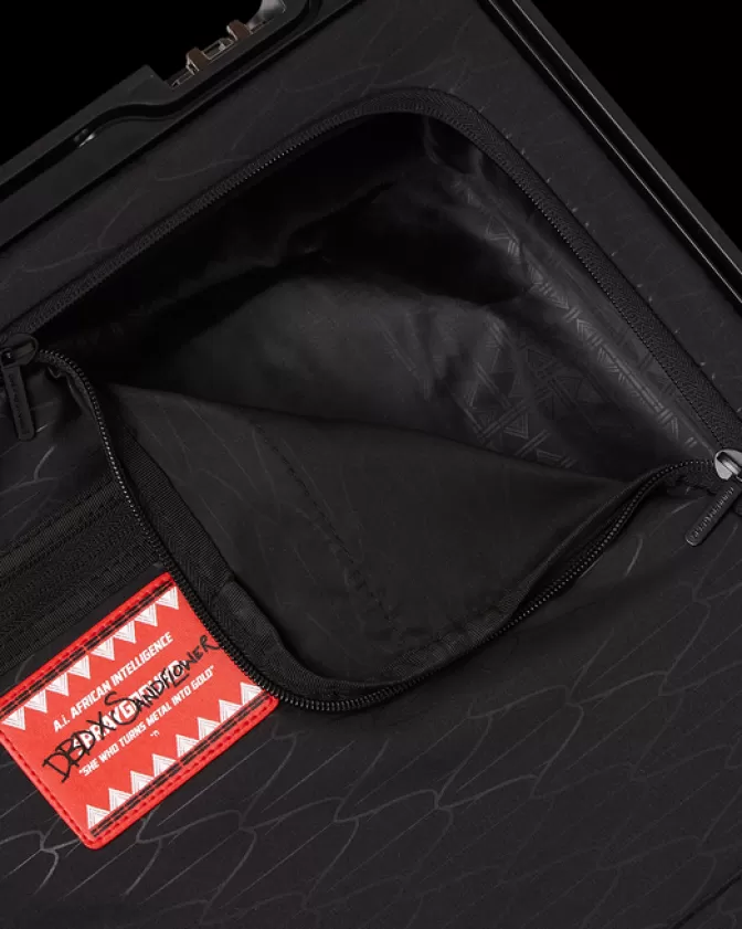 Sprayground A.I.8 AFRICAN INTELLIGENCE - ORIGIN STORY SHARKNAUTICS HARDSHELL CARRY-ON LUGGAGE Sale