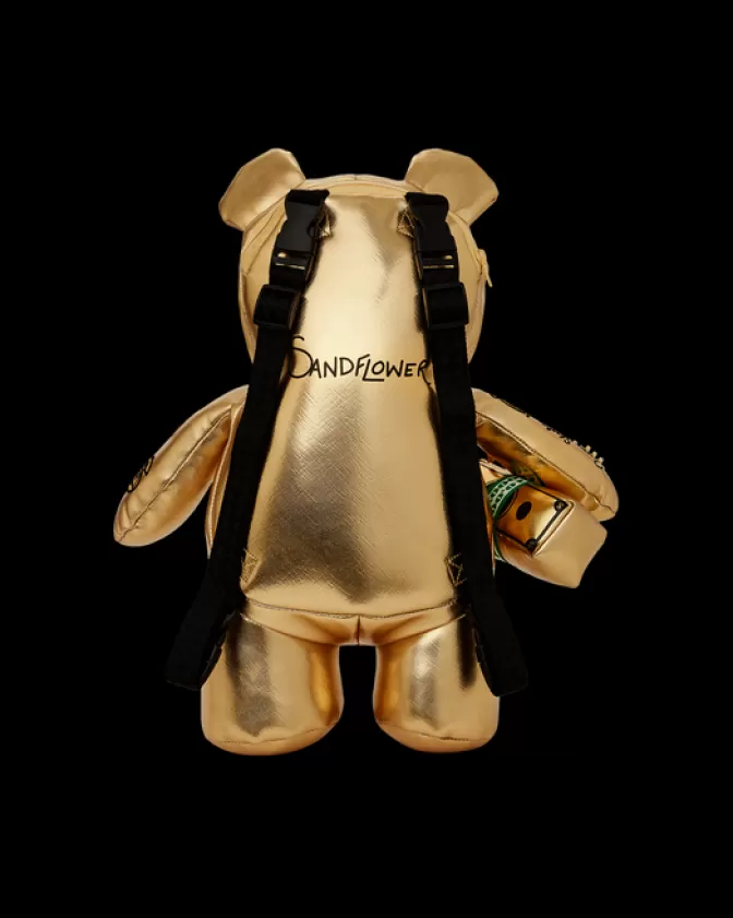 Sprayground TEDDY BEAR BACKPACKS | BACKPACKS*A.I.8 AFRICAN INTELLIGENCE PATH TO THE FUTURE II MEDIUM MONEYBEAR TEDDYBEAR BACKPACK