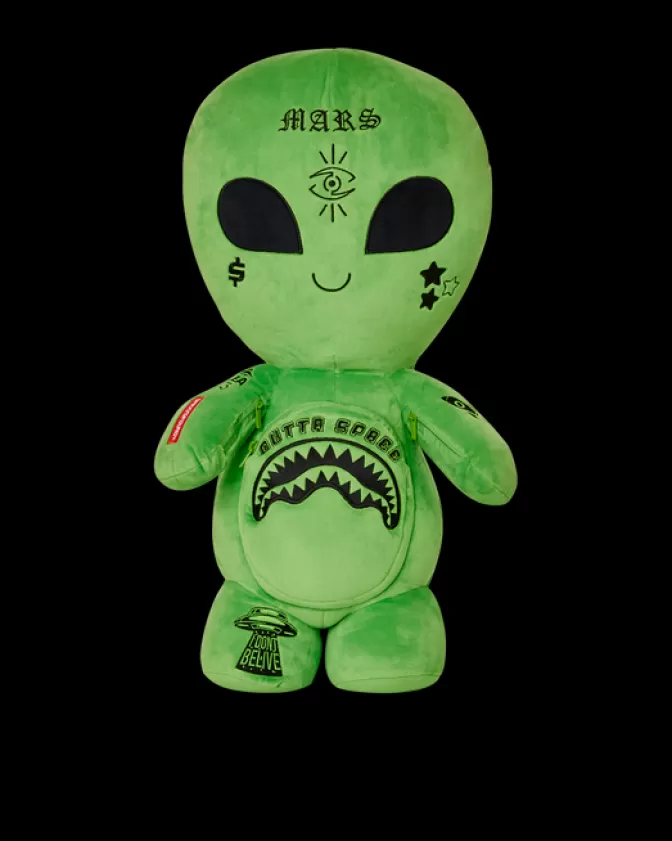 Sprayground TEDDY BEAR BACKPACKS | BACKPACKS*ALIEN PLUSH BACKPACK