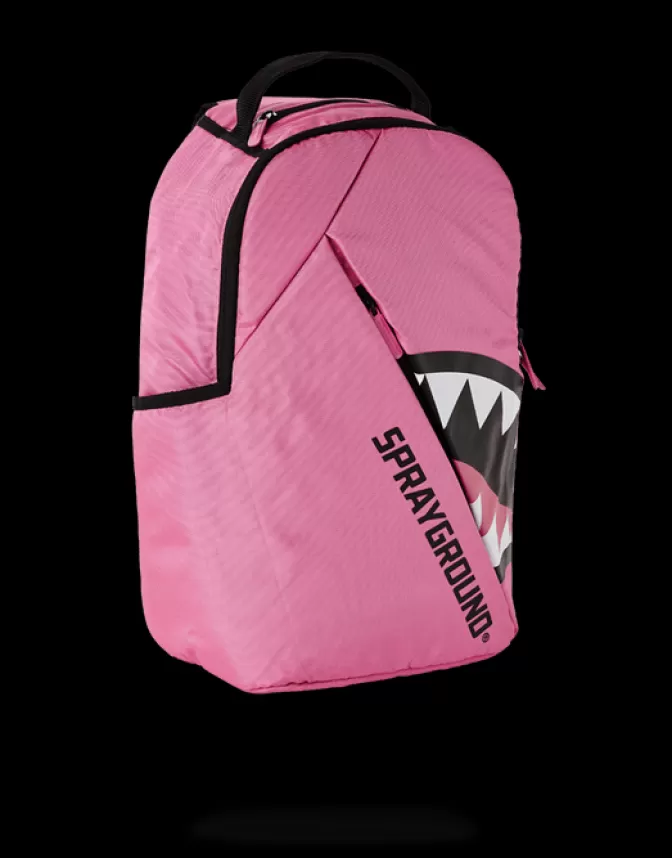 Sprayground BACKPACKS*ANGLED SHARK (PINK)