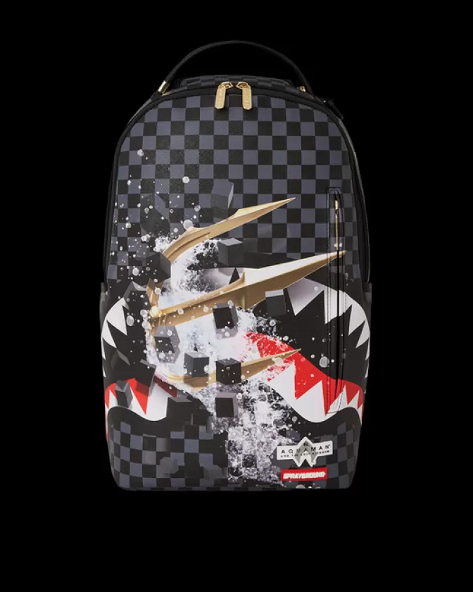 Sprayground BACKPACKS*AQUAMAN TRIDENT BACKPACK