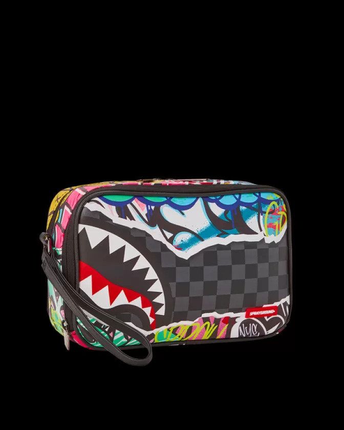 Sprayground TOILETRIES AKA MONEY BAGS*ARTISTIC PURSUIT TOILETRY BAG