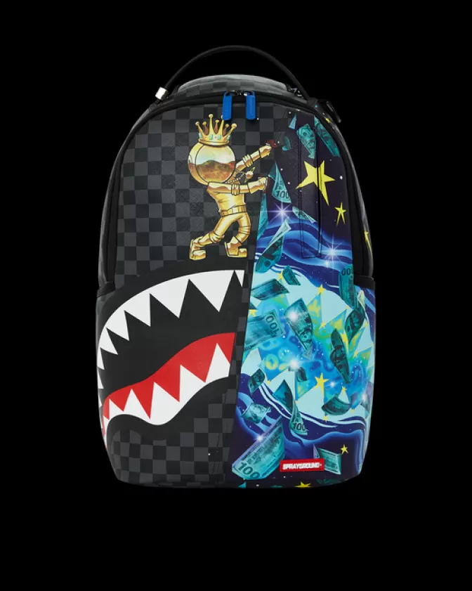 Sprayground BACKPACKS*ASTROMANE WELCOME TO MY WORLD BACKPACK (DLXV)