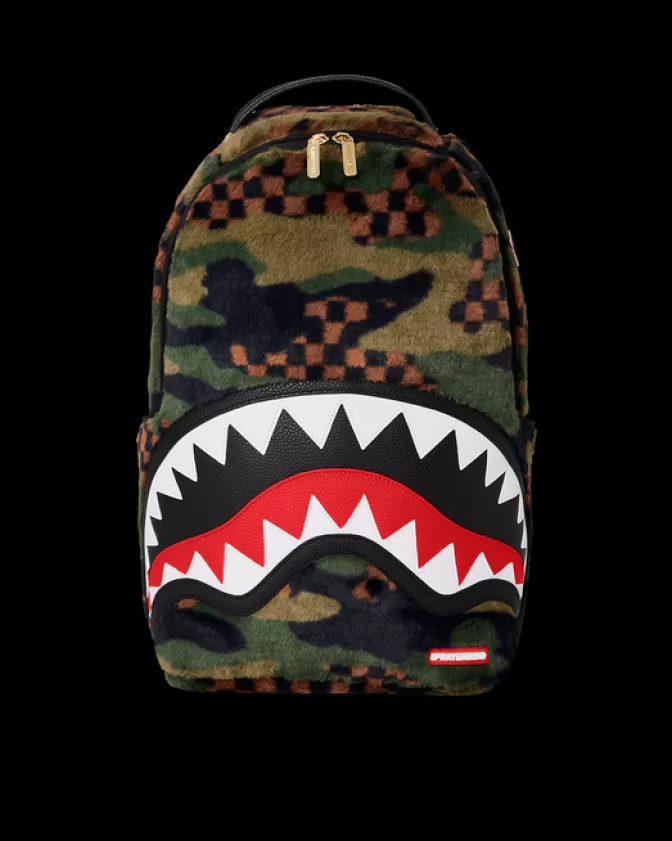 Sprayground BACKPACKS*BIG SKY FUR SHARK BACKPACK