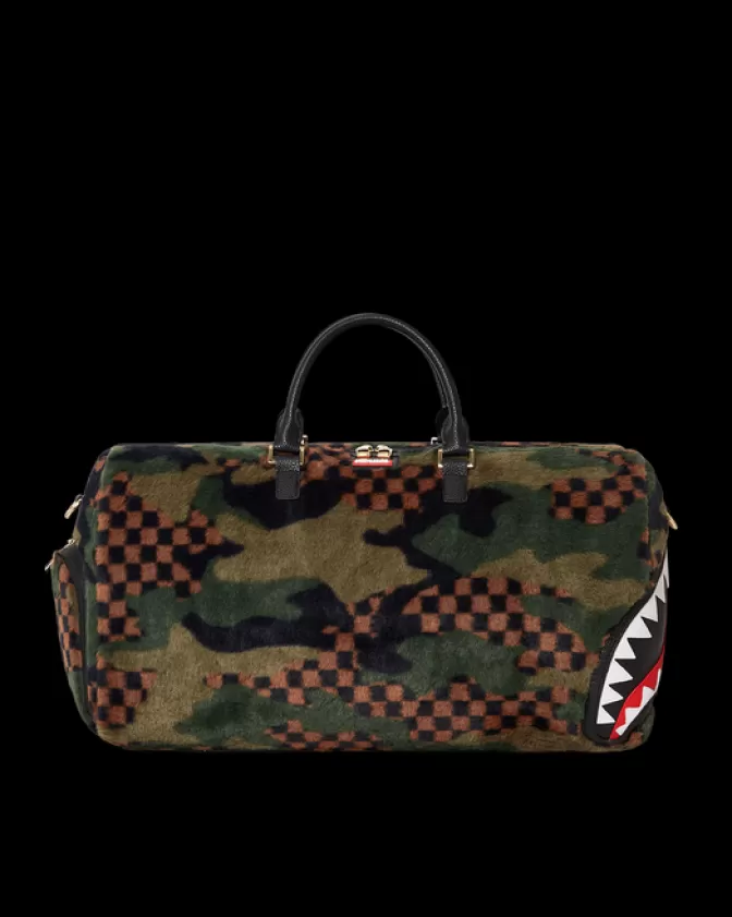 Sprayground DUFFLES*BIG SKY FUR SHARK DUFFLE