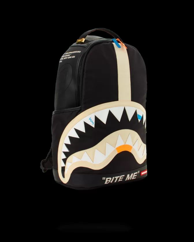 Sprayground BACKPACKS*BITE ME SHARK (BLACK) BACKPACK