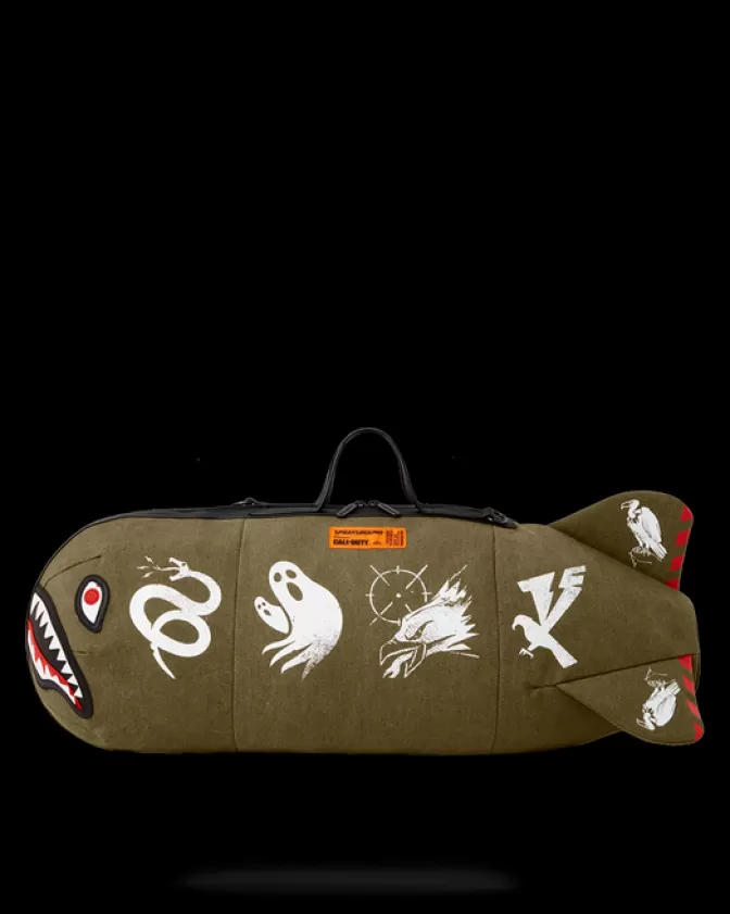 Sprayground DUFFLES*CALL OF DUTY SHARK TORPEDO DUFFLE