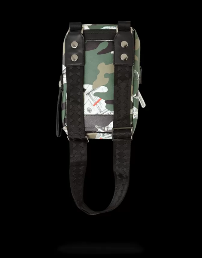 Sprayground SLINGS | CROSSBODYS*CAMO MONEY SHARK SLING