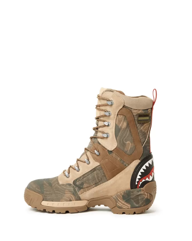 Sprayground BOOTS*CAMO TERRAIN FUERZA COBRA PARATROOPER BOOTS - MADE IN COLOMBIA NUMBERED 1/280 PAIRS
