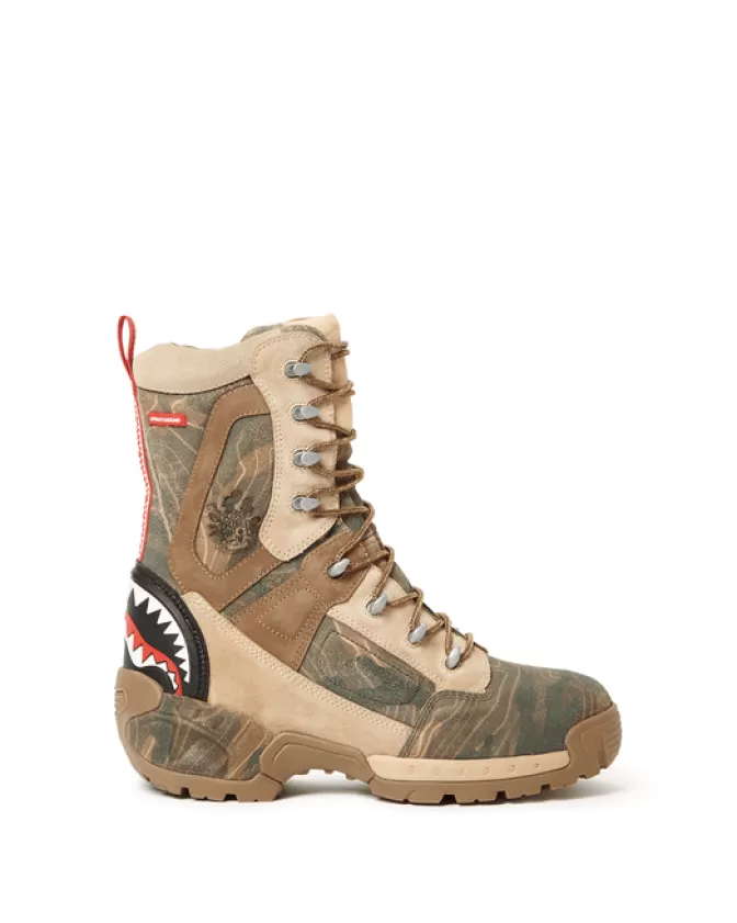Sprayground BOOTS*CAMO TERRAIN FUERZA COBRA PARATROOPER BOOTS - MADE IN COLOMBIA NUMBERED 1/280 PAIRS
