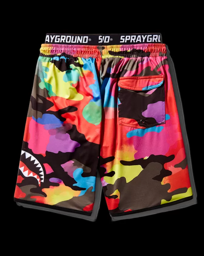 Sprayground SWIMWEAR*CAMOBURST CORTO SWIM TRUNKS