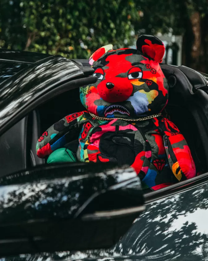 Sprayground TEDDY BEAR BACKPACKS | BACKPACKS*CAMOBURST MONEYBEAR TEDDYBEAR BACKPACK