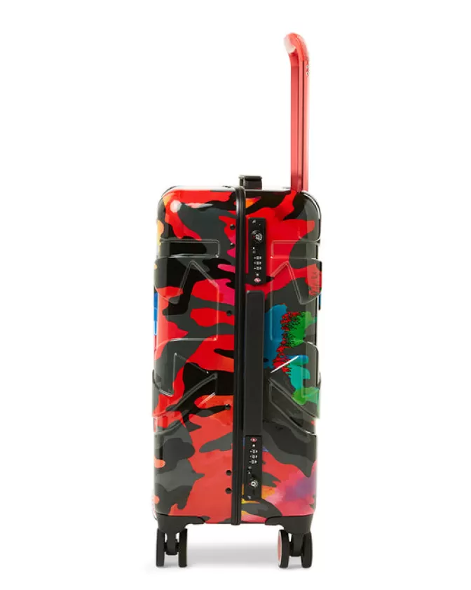 Sprayground CAMOBURST SHARKNAUTICS HARDSHELL CARRY-ON LUGGAGE Shop