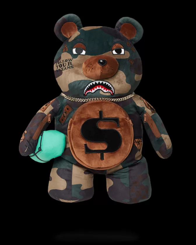 Sprayground TEDDY BEAR BACKPACKS | BACKPACKS*CAMOCHECK MONEYBEAR TEDDYBEAR BACKPACK