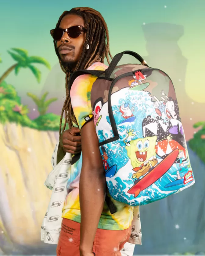 Sprayground BACKPACKS*CAMOKAWA 90S SURFERS BACKPACK (DLXR)