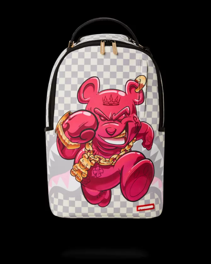 Sprayground BACKPACKS*CHASE BANK: DIABLO BACK AT IT BACKPACK (ROSE) (DLXV)