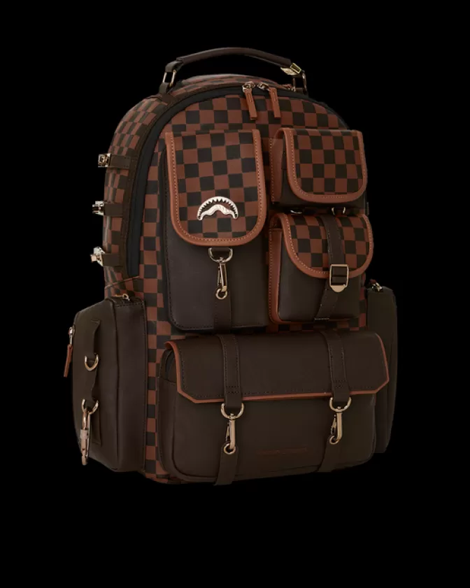 Sprayground BACKPACKS*CHECKMATE ROYALE BACKPACK (DLXV)