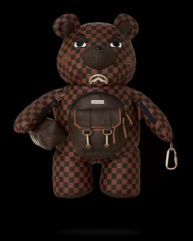 Sprayground TEDDY BEAR BACKPACKS | BACKPACKS*CHECKMATE ROYALE MONEYBEAR TEDDYBEAR BACKPACK