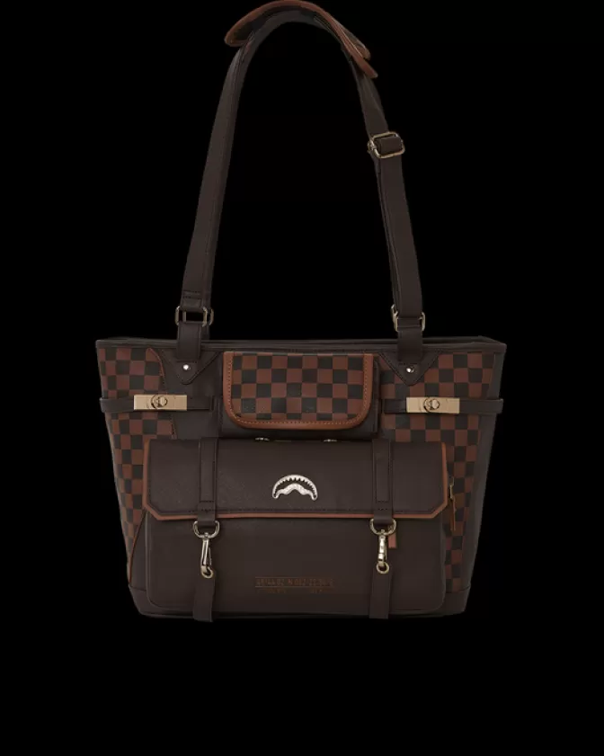 Sprayground TOTES | HANDBAGS*CHECKMATE ROYALE TOTE