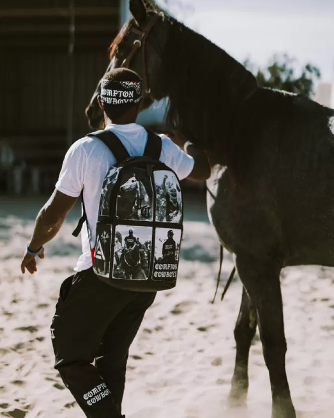 Sprayground BACKPACKS*COMPTON COWBOYS HOME ON THE RANGE BACKPACK