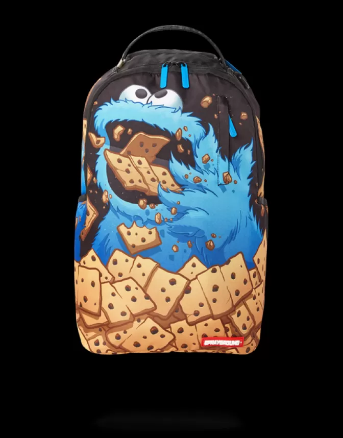 Sprayground BACKPACKS*COOKIE MONSTER: COOKIE DOUGH BACKPACK