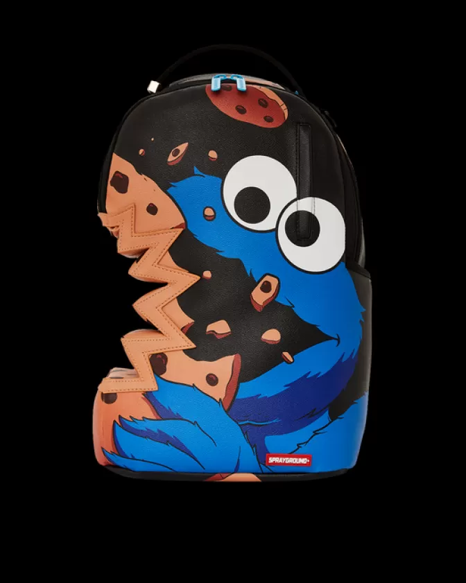 Sprayground BACKPACKS*COOKIE MONSTER COOKIE SHARKBITE BACKPACK (DLXV)