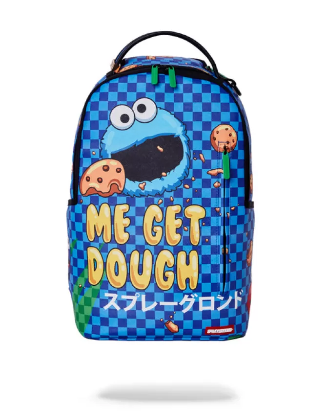 Sprayground BACKPACKS*COOKIE MONSTER ME GET DOUGH (DLXV)