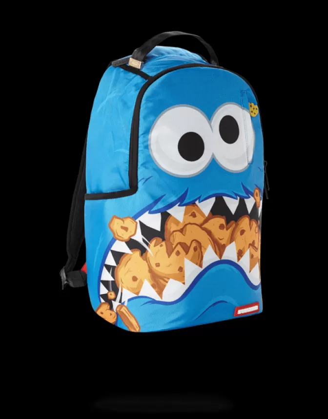 Sprayground BACKPACKS*COOKIE MONSTER SHARK